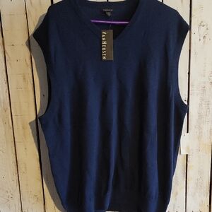 Van Heusen Deep Blue Knit Vest